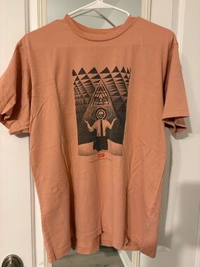 Obey Dusty Peach Short-Sleeve Graphic Tee